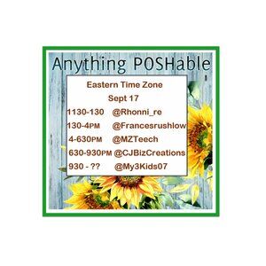 Anything POSHable Wednesday Share Show with Pam.